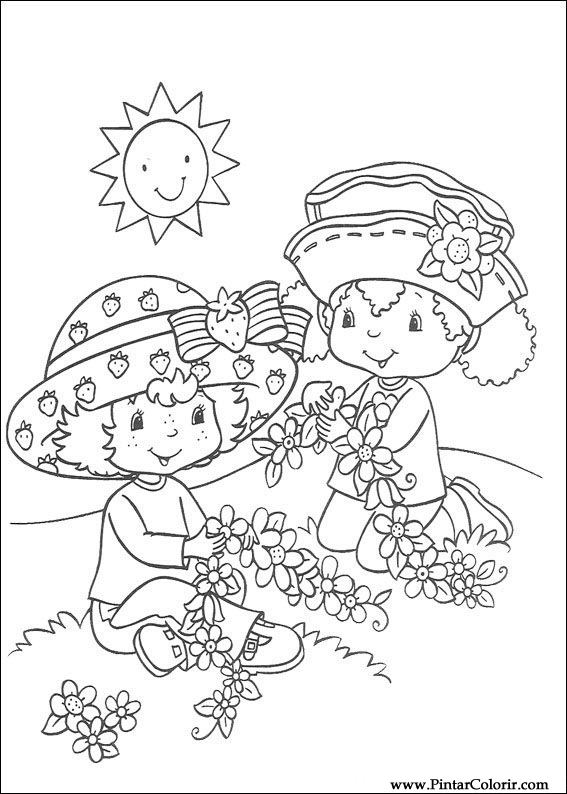 Раскраска: Клубника Шарлотта / Фризинет (мультфильмы) #35607 - Бесплатные раскраски для печати