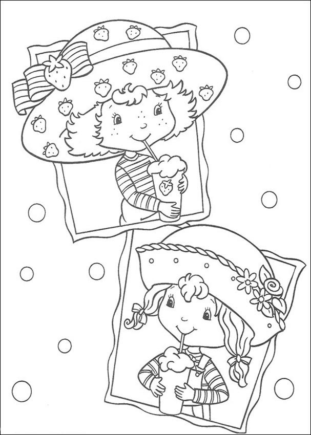 Раскраска: Клубника Шарлотта / Фризинет (мультфильмы) #35621 - Бесплатные раскраски для печати