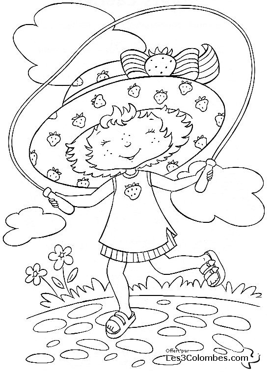 Раскраска: Клубника Шарлотта / Фризинет (мультфильмы) #35634 - Бесплатные раскраски для печати