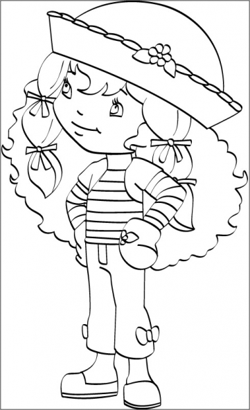 Раскраска: Клубника Шарлотта / Фризинет (мультфильмы) #35658 - Бесплатные раскраски для печати