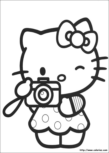 Раскраска: Привет котенок (мультфильмы) #36735 - Бесплатные раскраски для печати