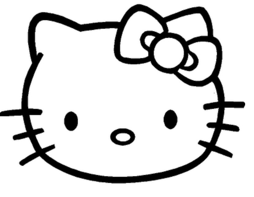 Раскраска: Привет котенок (мультфильмы) #36756 - Бесплатные раскраски для печати