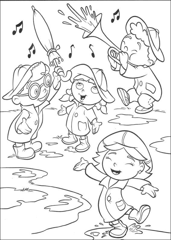 Раскраска: Маленький Эйнштейн (мультфильмы) #45713 - Бесплатные раскраски для печати