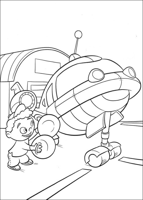 Раскраска: Маленький Эйнштейн (мультфильмы) #45751 - Бесплатные раскраски для печати