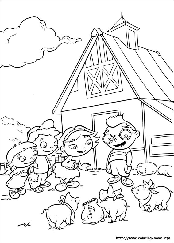 Раскраска: Маленький Эйнштейн (мультфильмы) #45779 - Бесплатные раскраски для печати