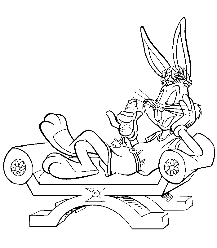 Раскраска: Looney Tunes (мультфильмы) #39127 - Бесплатные раскраски для печати