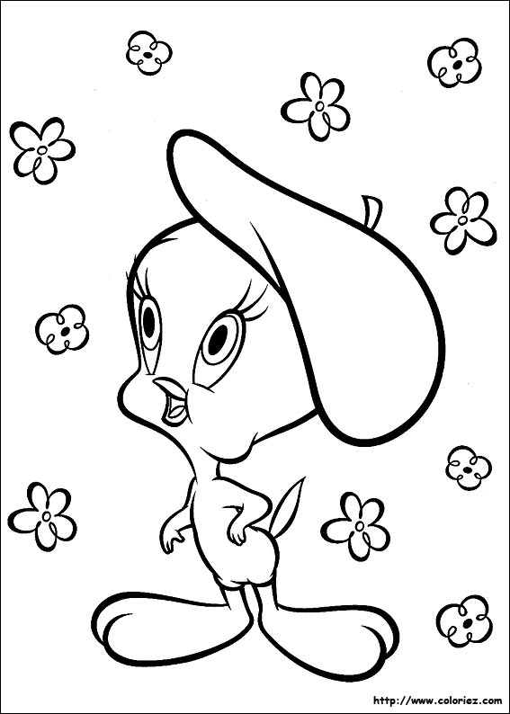 Раскраска: Looney Tunes (мультфильмы) #39153 - Бесплатные раскраски для печати