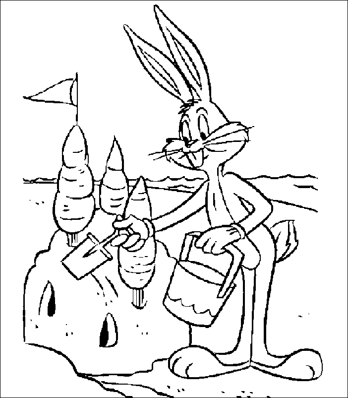 Раскраска: Looney Tunes (мультфильмы) #39191 - Бесплатные раскраски для печати