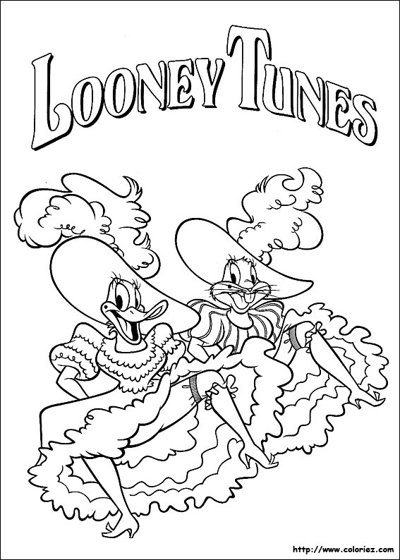 Раскраска: Looney Tunes (мультфильмы) #39192 - Бесплатные раскраски для печати