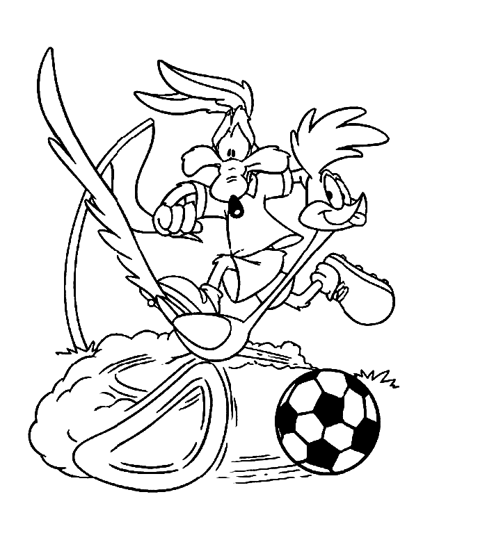Раскраска: Looney Tunes (мультфильмы) #39199 - Бесплатные раскраски для печати