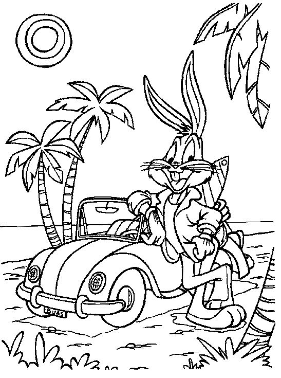 Раскраска: Looney Tunes (мультфильмы) #39211 - Бесплатные раскраски для печати