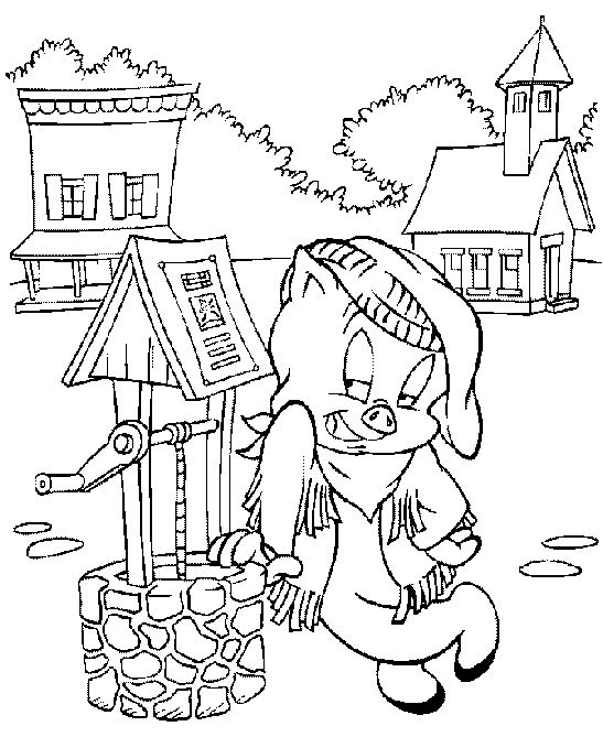 Раскраска: Looney Tunes (мультфильмы) #39224 - Бесплатные раскраски для печати