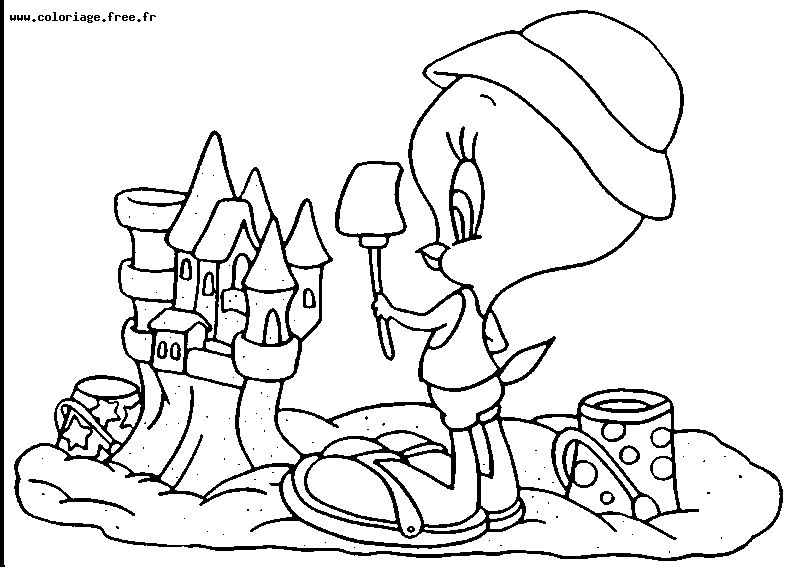 Раскраска: Looney Tunes (мультфильмы) #39267 - Бесплатные раскраски для печати