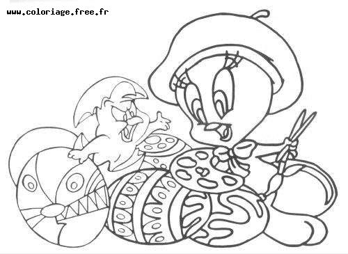 Раскраска: Looney Tunes (мультфильмы) #39283 - Бесплатные раскраски для печати