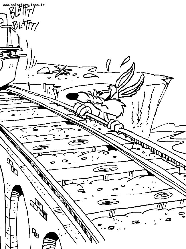 Раскраска: Looney Tunes (мультфильмы) #39323 - Бесплатные раскраски для печати