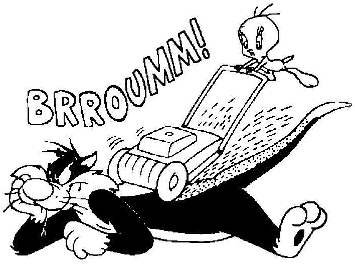 Раскраска: Looney Tunes (мультфильмы) #39328 - Бесплатные раскраски для печати