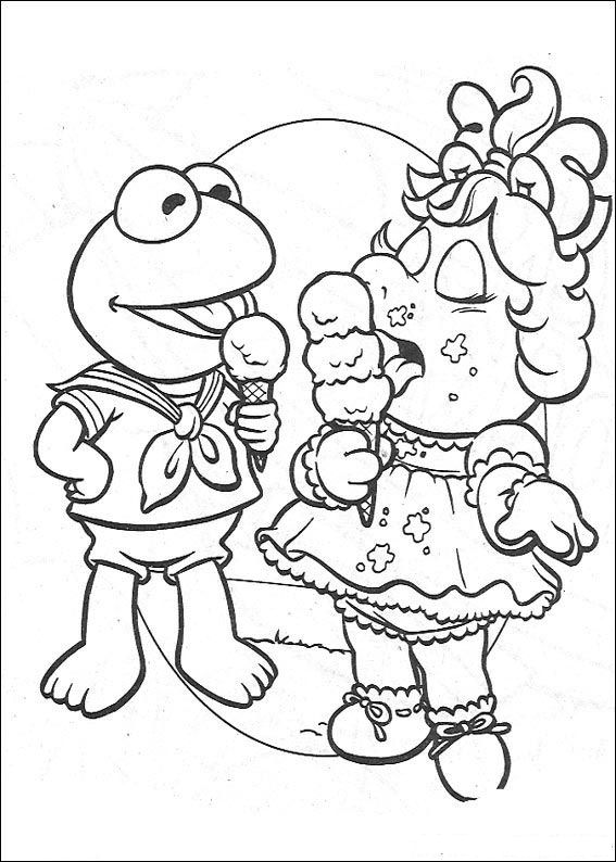 Раскраска: Muppets (мультфильмы) #31879 - Бесплатные раскраски для печати
