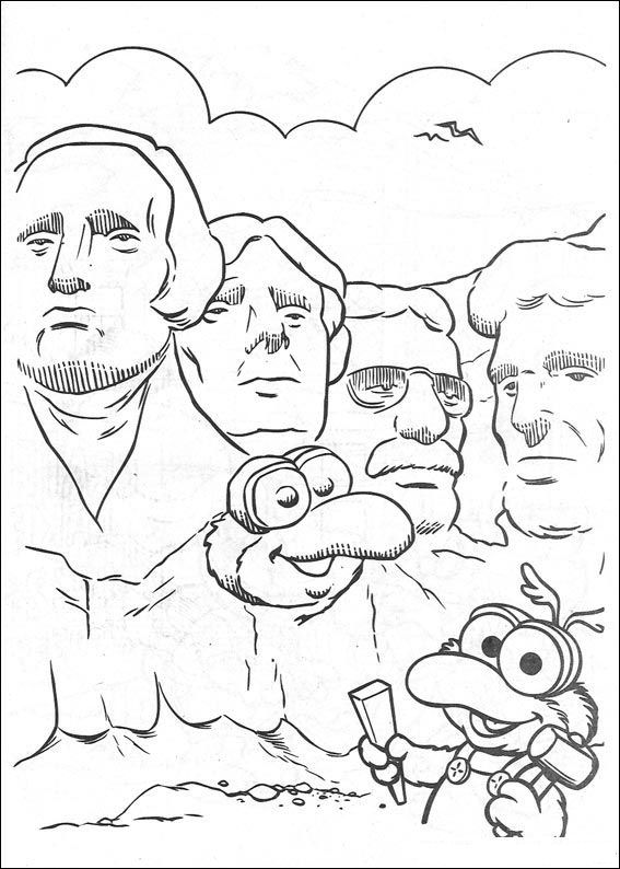 Раскраска: Muppets (мультфильмы) #31907 - Бесплатные раскраски для печати