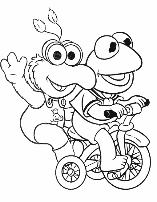 Раскраска: Muppets (мультфильмы) #31924 - Бесплатные раскраски для печати