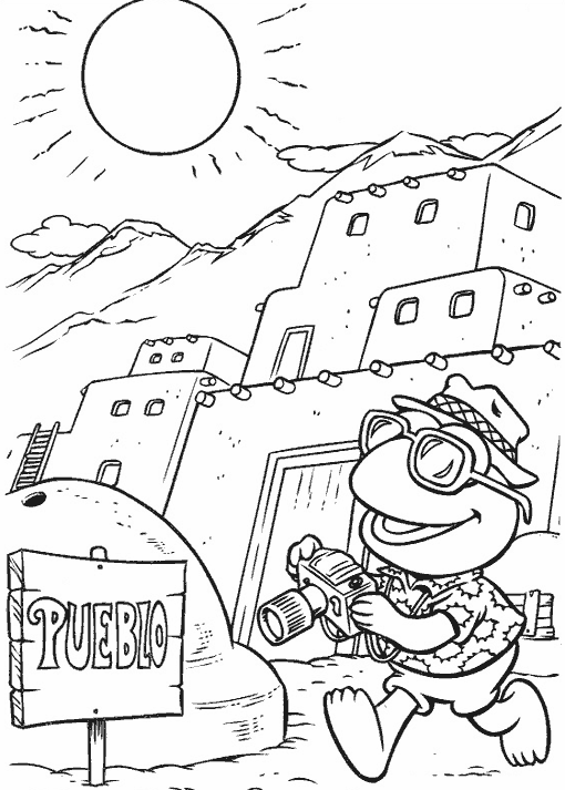 Раскраска: Muppets (мультфильмы) #31938 - Бесплатные раскраски для печати
