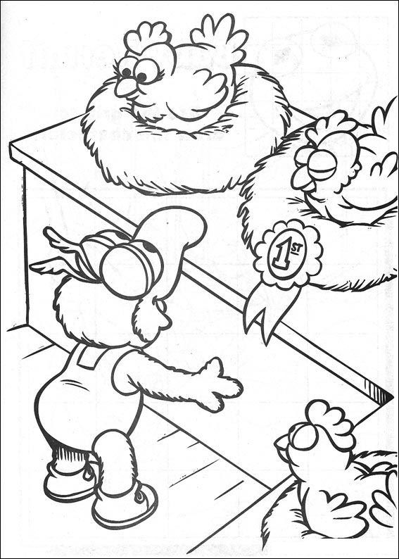 Раскраска: Muppets (мультфильмы) #31943 - Бесплатные раскраски для печати