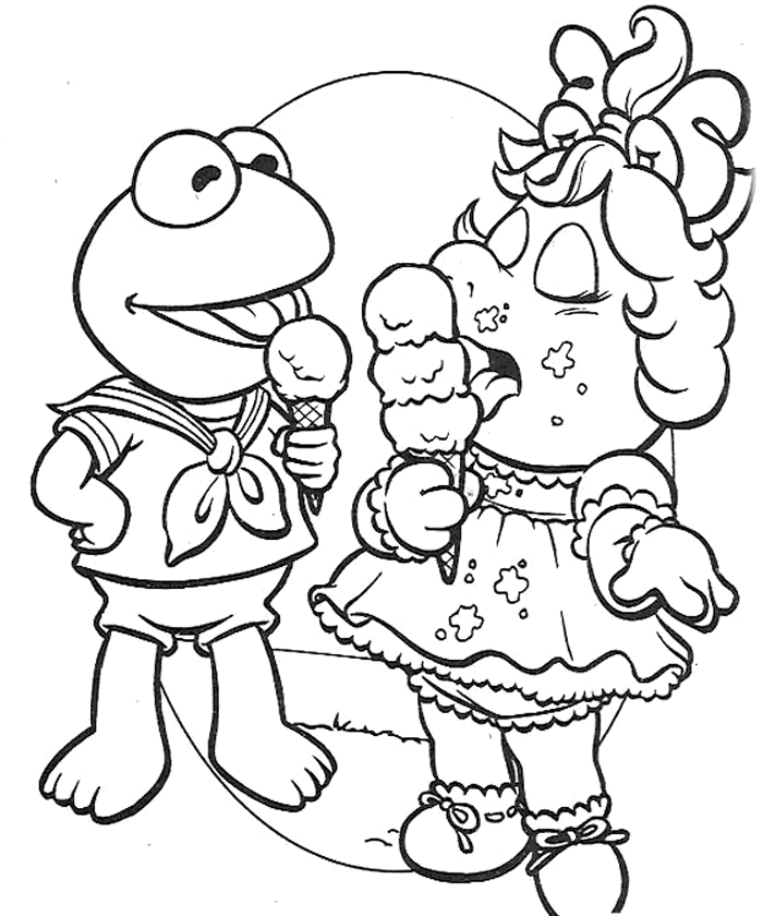 Раскраска: Muppets (мультфильмы) #31973 - Бесплатные раскраски для печати