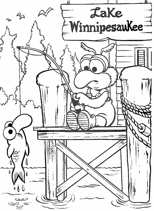 Раскраска: Muppets (мультфильмы) #31994 - Бесплатные раскраски для печати