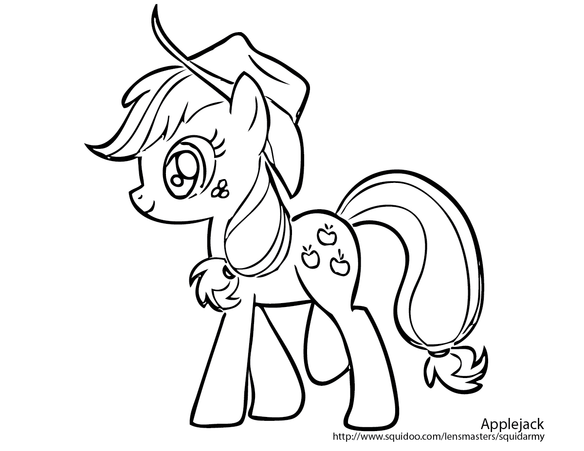 Раскраска: Маленький пони (мультфильмы) #41864 - Бесплатные раскраски для печати