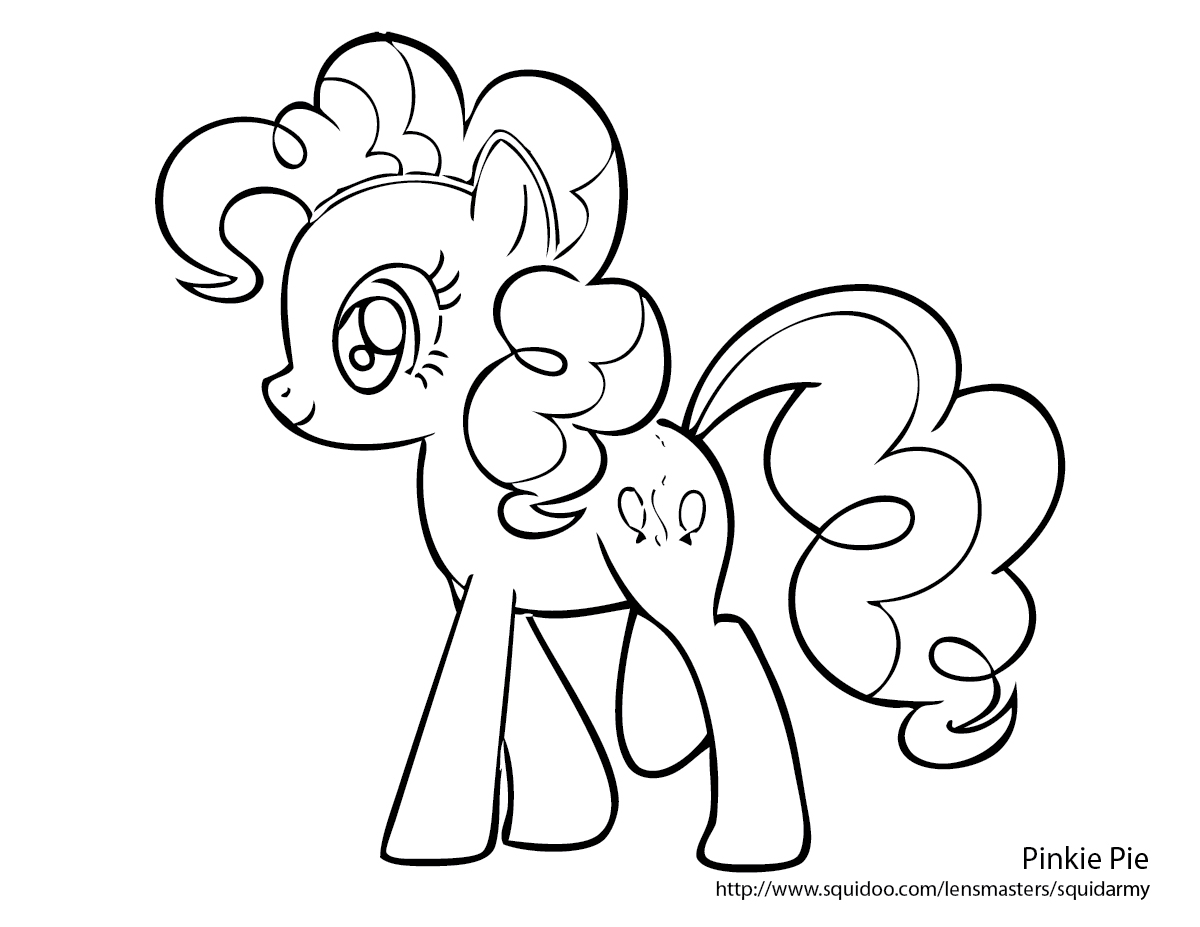 Раскраска: Маленький пони (мультфильмы) #41878 - Бесплатные раскраски для печати