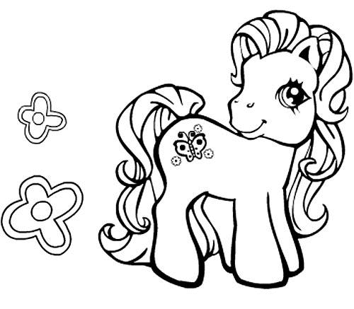Раскраска: Маленький пони (мультфильмы) #41907 - Бесплатные раскраски для печати