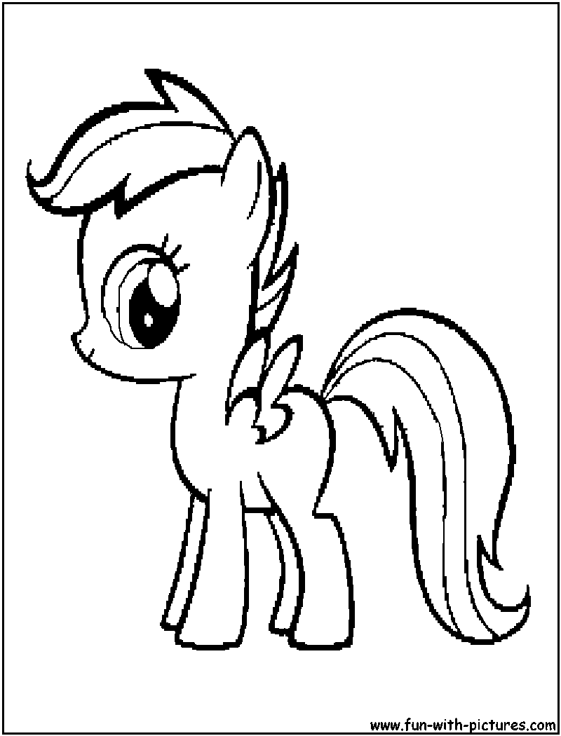 Раскраска: Маленький пони (мультфильмы) #41929 - Бесплатные раскраски для печати