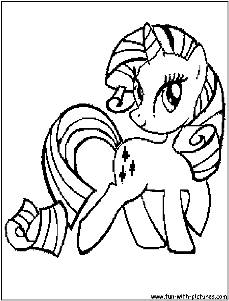 Раскраска: Маленький пони (мультфильмы) #41941 - Бесплатные раскраски для печати