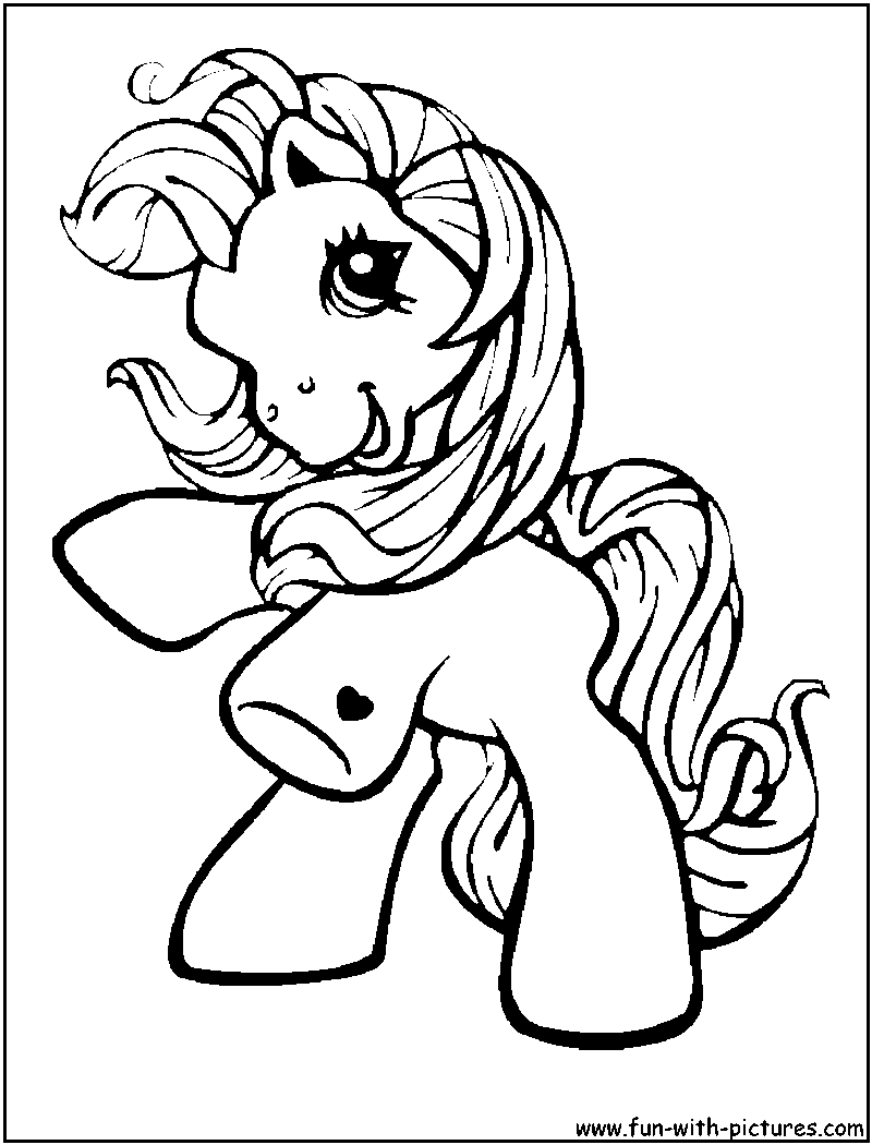 Раскраска: Маленький пони (мультфильмы) #41961 - Бесплатные раскраски для печати