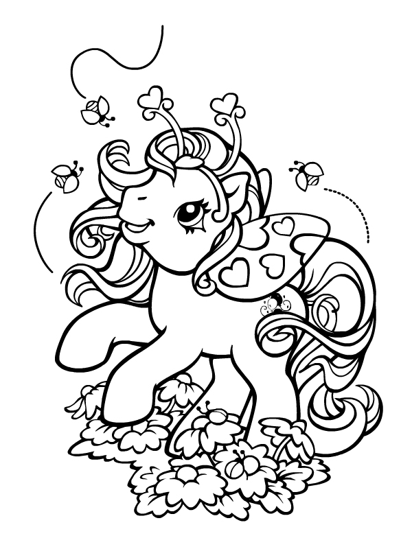 Раскраска: Маленький пони (мультфильмы) #41990 - Бесплатные раскраски для печати