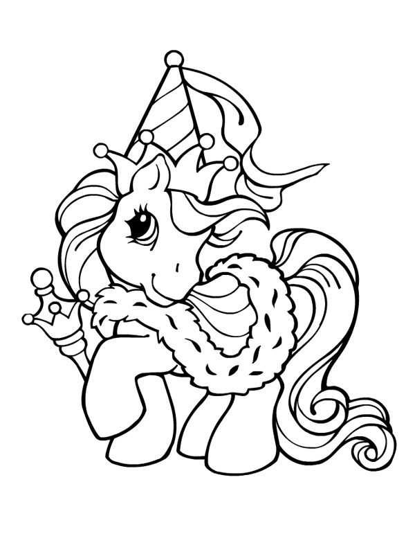 Раскраска: Маленький пони (мультфильмы) #41996 - Бесплатные раскраски для печати
