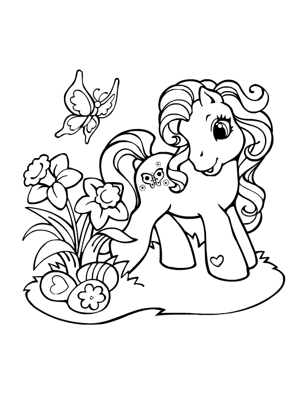 Раскраска: Маленький пони (мультфильмы) #42046 - Бесплатные раскраски для печати