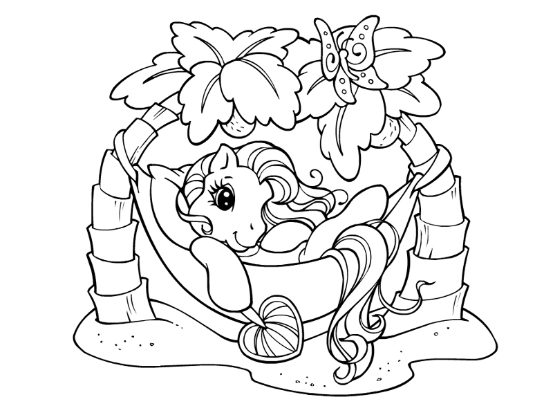 Раскраска: Маленький пони (мультфильмы) #42081 - Бесплатные раскраски для печати