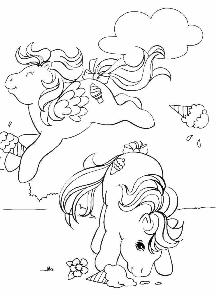 Раскраска: Маленький пони (мультфильмы) #42120 - Бесплатные раскраски для печати