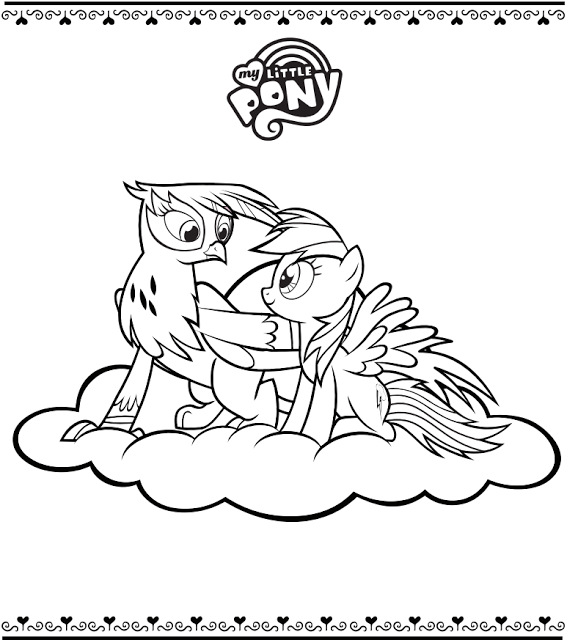 Раскраска: Маленький пони (мультфильмы) #42126 - Бесплатные раскраски для печати