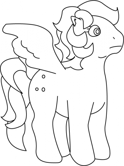 Раскраска: Маленький пони (мультфильмы) #42137 - Бесплатные раскраски для печати