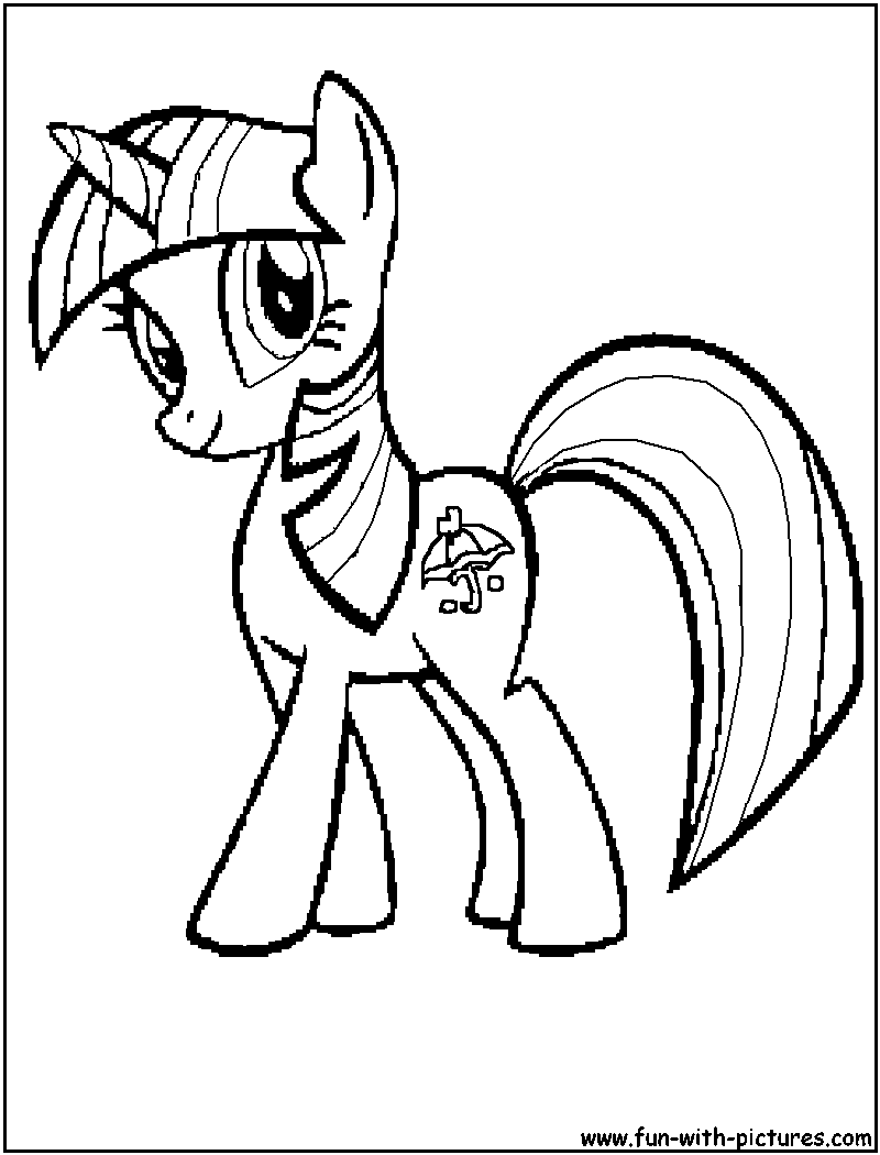Раскраска: Маленький пони (мультфильмы) #42160 - Бесплатные раскраски для печати