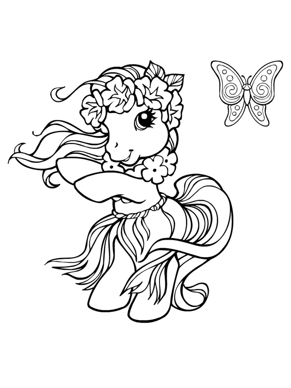 Раскраска: Маленький пони (мультфильмы) #42223 - Бесплатные раскраски для печати