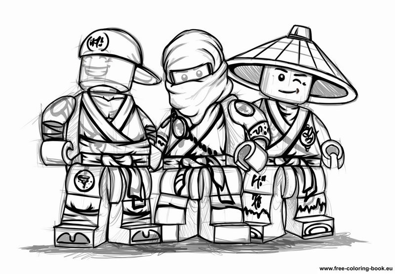 Раскраска: Ninjago (мультфильмы) #24091 - Бесплатные раскраски для печати
