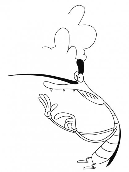 Раскраска: Огги и Каффардс (мультфильмы) #37901 - Бесплатные раскраски для печати
