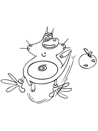 Раскраска: Огги и Каффардс (мультфильмы) #37920 - Бесплатные раскраски для печати