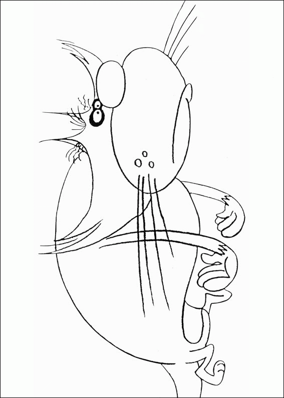 Раскраска: Огги и Каффардс (мультфильмы) #37936 - Бесплатные раскраски для печати