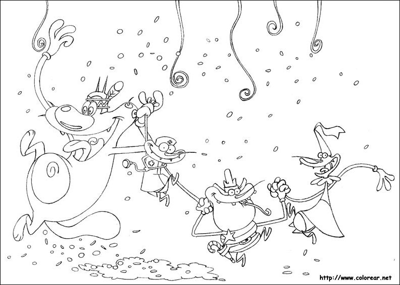 Раскраска: Огги и Каффардс (мультфильмы) #37942 - Бесплатные раскраски для печати