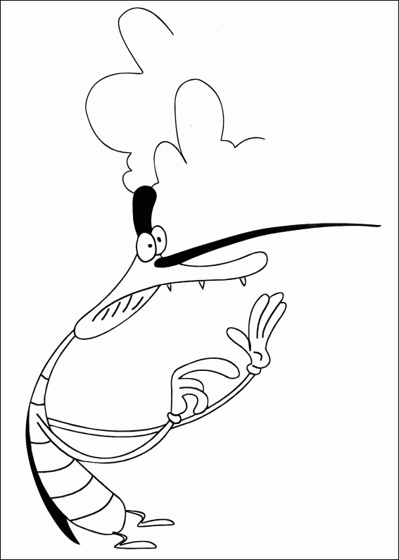 Раскраска: Огги и Каффардс (мультфильмы) #37963 - Бесплатные раскраски для печати