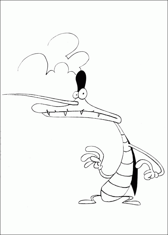 Раскраска: Огги и Каффардс (мультфильмы) #38000 - Бесплатные раскраски для печати