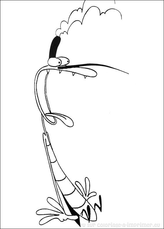 Раскраска: Огги и Каффардс (мультфильмы) #38019 - Бесплатные раскраски для печати